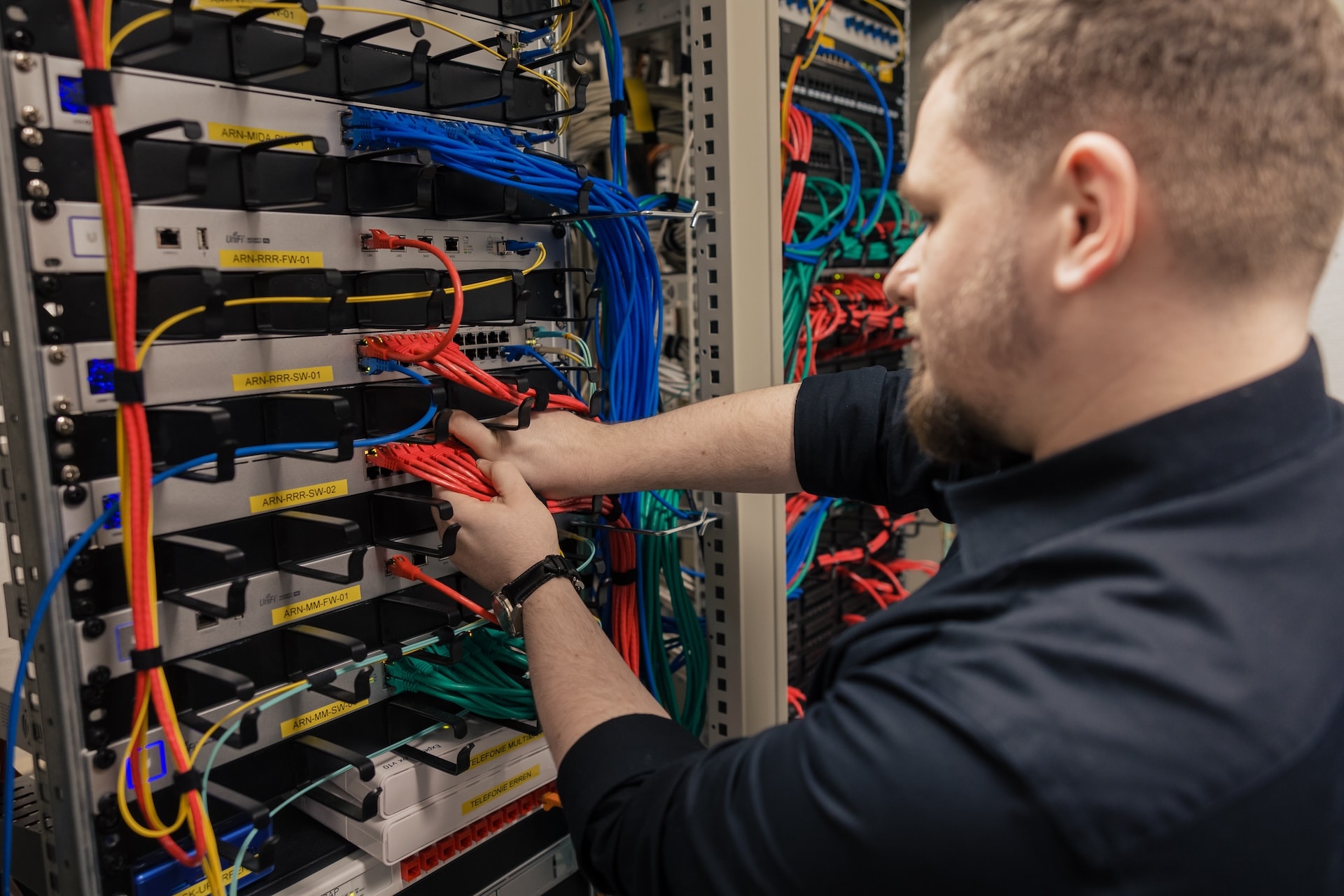 Netwerkbeheerder it oplossingen voor bedrijven